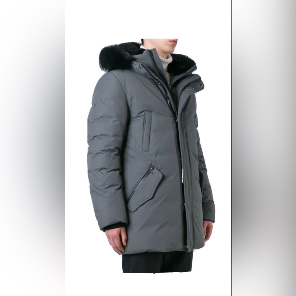 MACKAGE - MEN'S EDWARD DOWN JACKET - SLATE GRAY XS